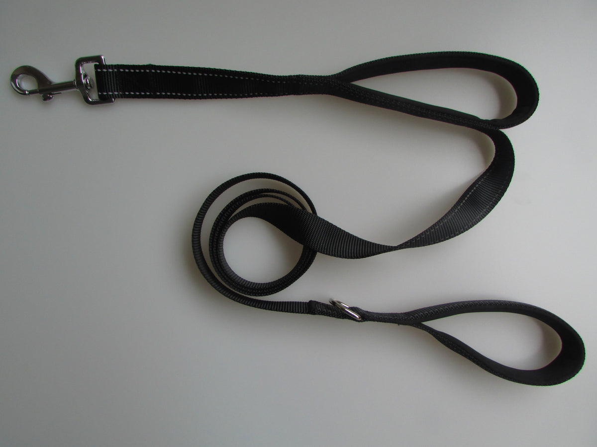 Double Handle Reflective Dog Leash