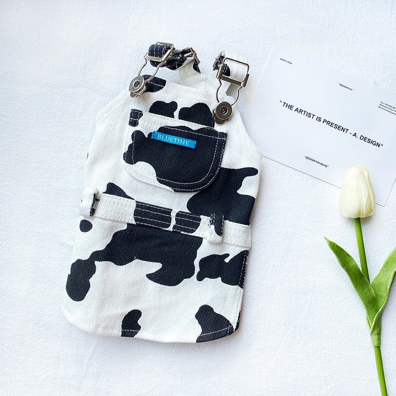 Teddy Bear Suspenders for Pet Cow Lovers