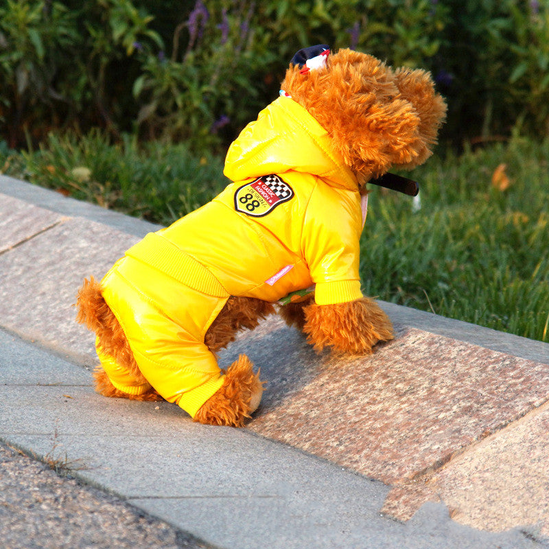 Autumn Winter Pet Down Cotton Jacket for Dogs