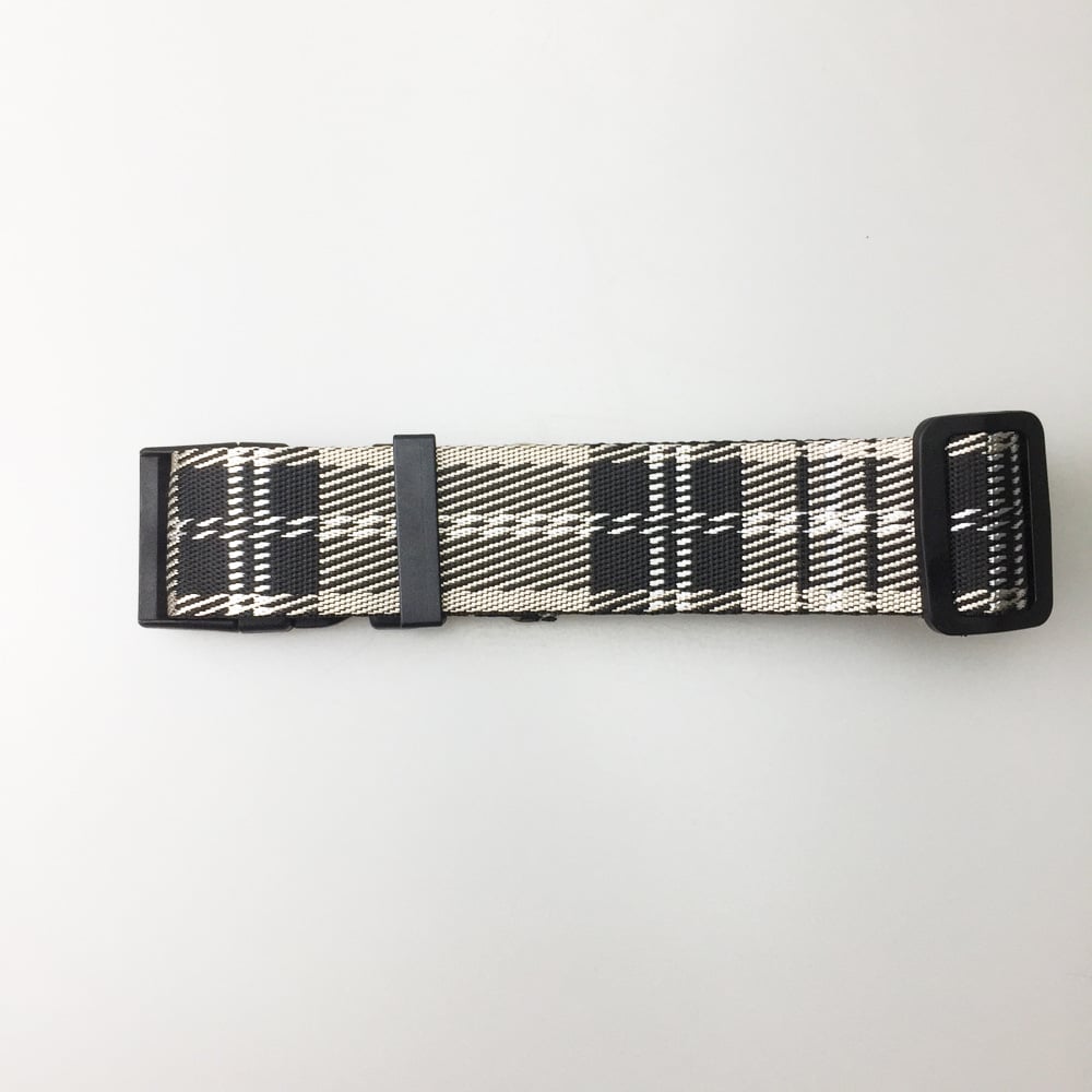 Check Pattern Dog Collar and Leash Set