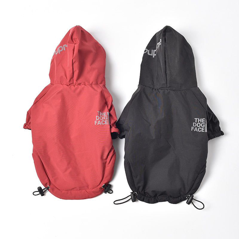 Winter Dog Jacket - Thick Fleece Waterproof Hoodie