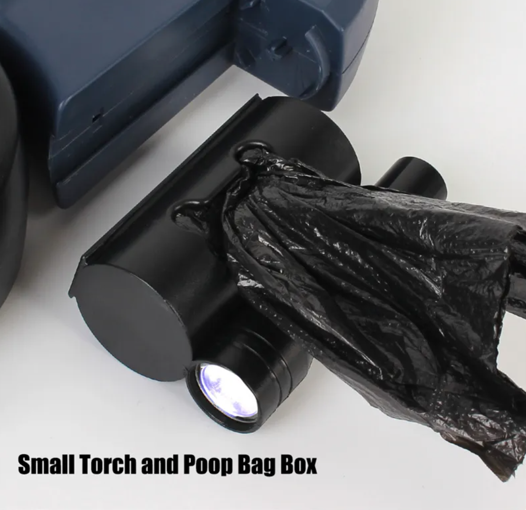Dual Retractable Dog Leash with Lights