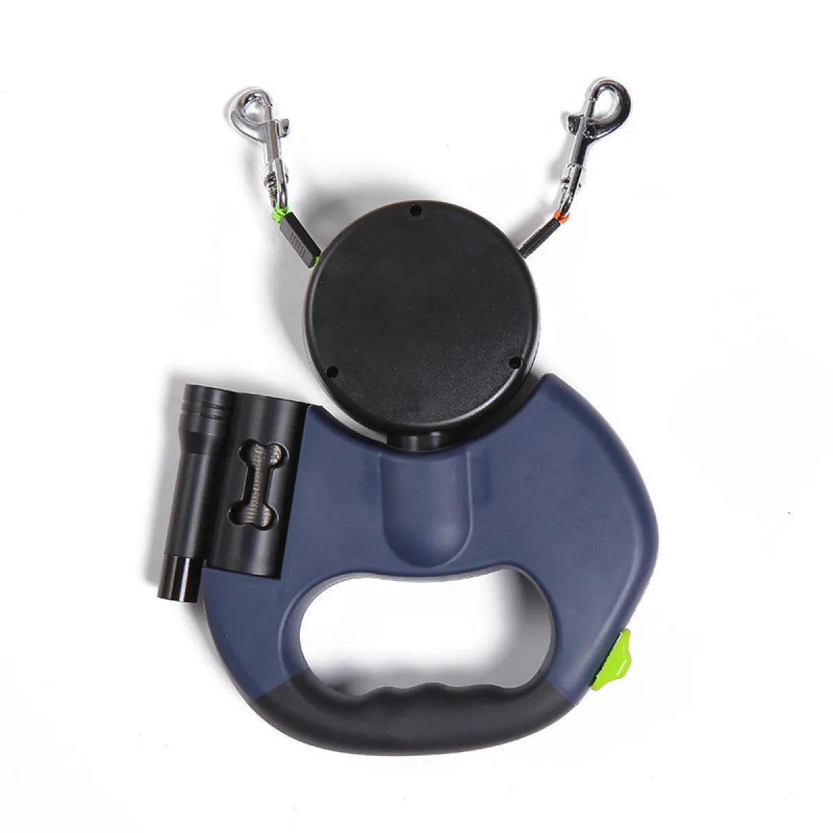 360 Reflective Dual Retractable Dog Leash