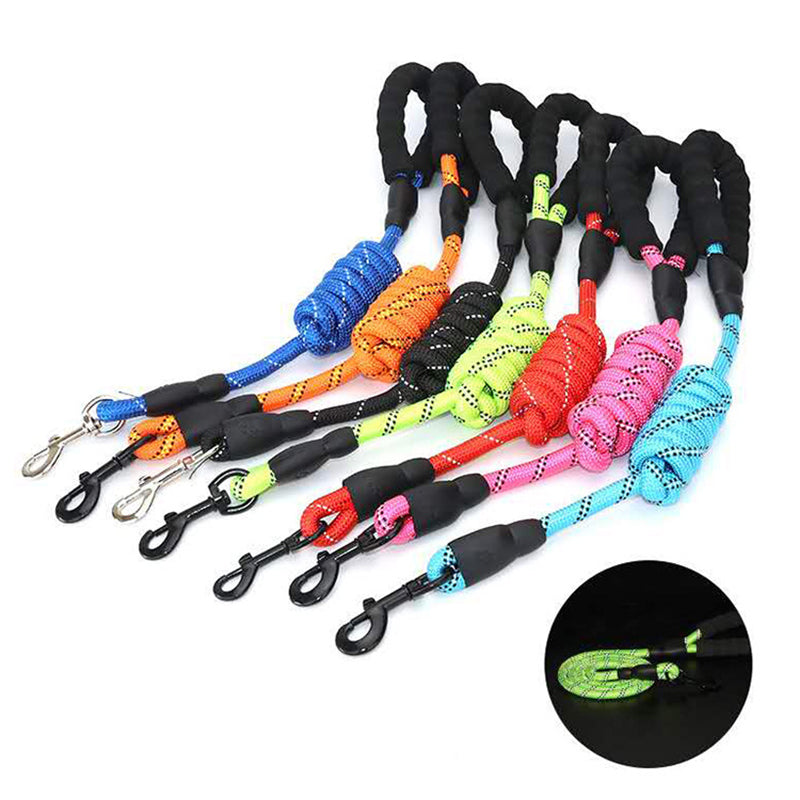1.5M Reflective Dog Leash with Padded Handle