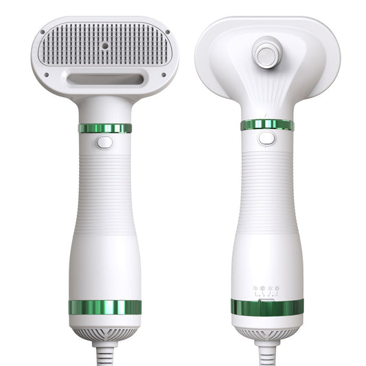 2-in-1 Pet Grooming Dryer and De-shedding Brush