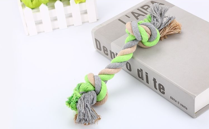 Large Cotton Knot Rope Dog Toy for Training (28cm)