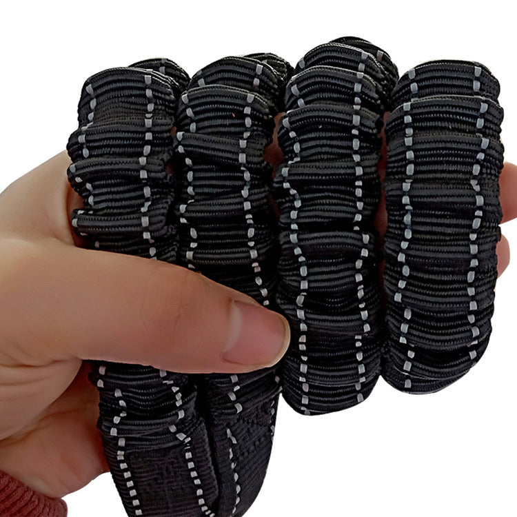 Dual Dog Leash with Reflective Features