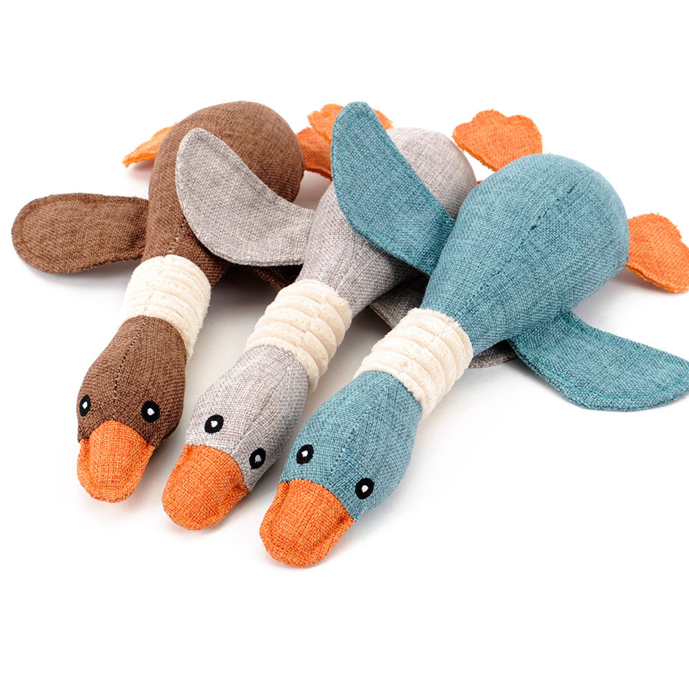 Sounding Toy for Dogs - Plush Chew and Training Toy