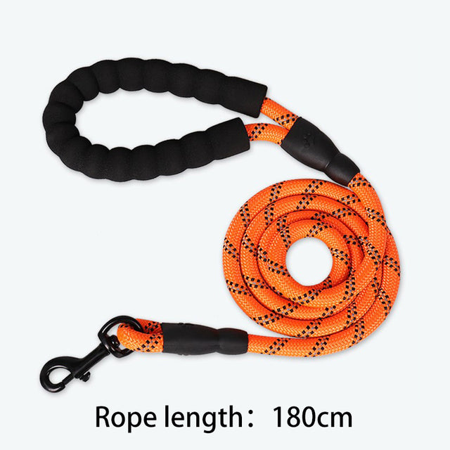 1.5M Reflective Dog Leash with Padded Handle