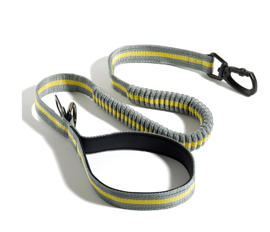 Fluorescent Retractable Dog Leash with Safety Features
